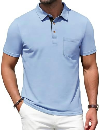 Asyjumpd Men's Cotton Polo Shirt: $17.99 Asyjumpd Men's Cotton Polo Shirt: $17.99