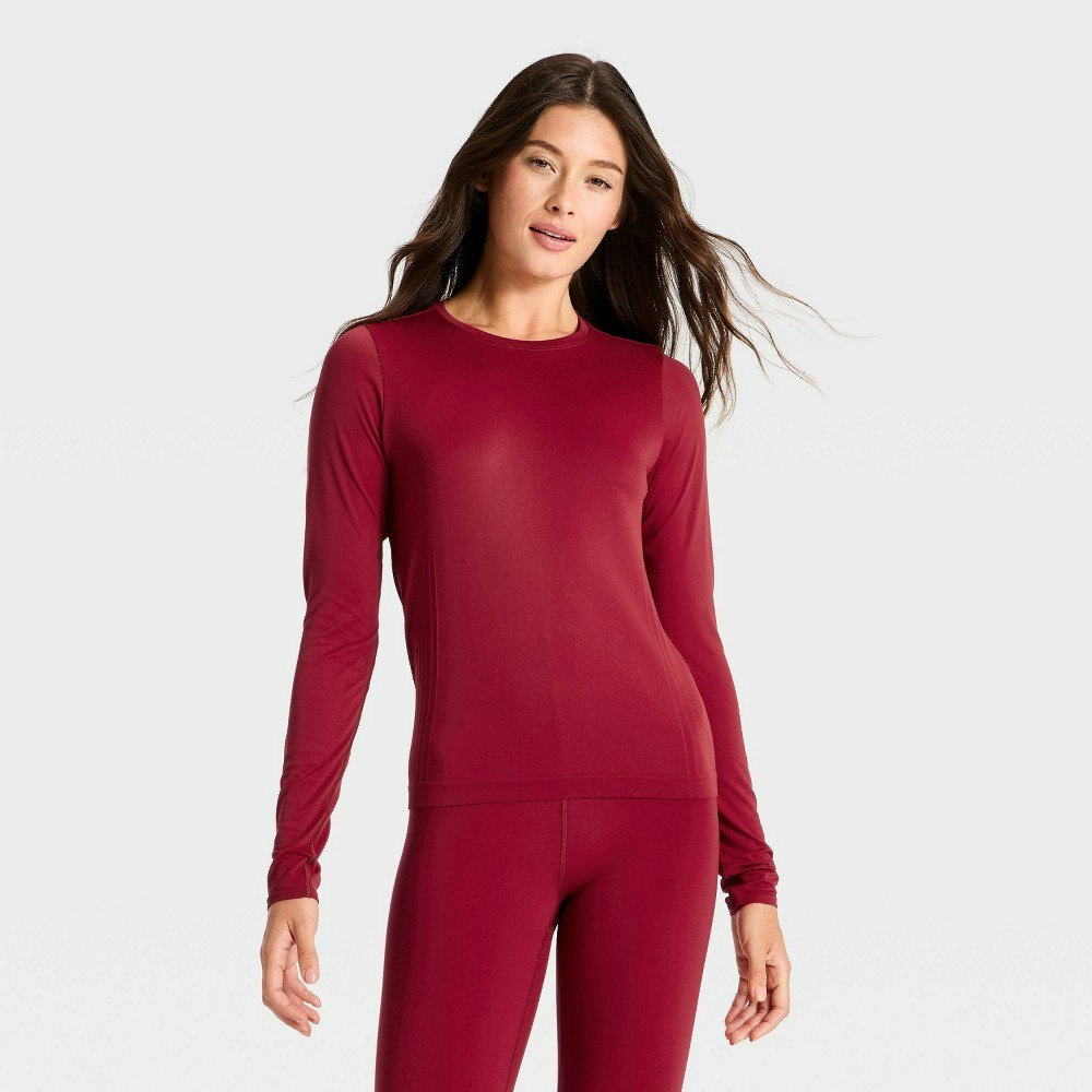 All In Motion Women's Seamless Long Sleeve T-Shirt: $25 All In Motion Women's Seamless Long Sleeve T-Shirt: $25