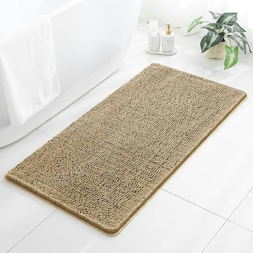 Kildoss 26"x44" Chenille Bathroom Rug: $28.04 Kildoss 26"x44" Chenille Bathroom Rug: $28.04