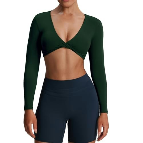 Aoxjox Metamorph Long Sleeve Crop Top: $22.99 Aoxjox Metamorph Long Sleeve Crop Top: $22.99