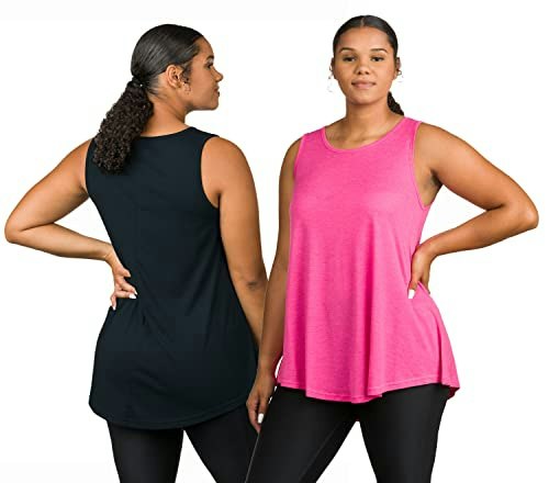 Epic MMA Women's Sleeveless Tunic Top 2-Pack: $23.79