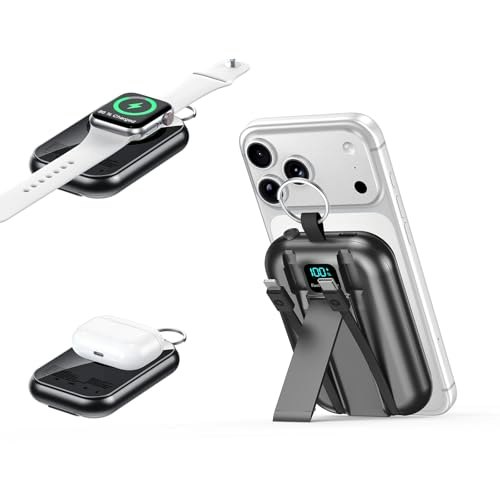 10,000mAh MagSafe Portable Charger with Built-in Cables: $17.86 10,000mAh MagSafe Portable Charger with Built-in Cables: $17.86