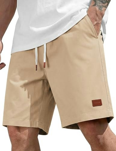 Coofandy Men's Casual Cotton Chino Shorts: $17.99 Coofandy Men's Casual Cotton Chino Shorts: $17.99