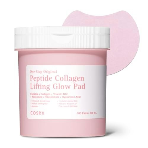 Cosrx One-Step Peptide Collagen Toner Pads 100-Count: $19.49 Cosrx One-Step Peptide Collagen Toner Pads 100-Count: $19.49