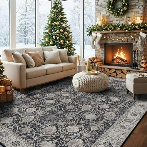 9x12 Washable Oriental Area Rug: $129.98 9x12 Washable Oriental Area Rug: $129.98