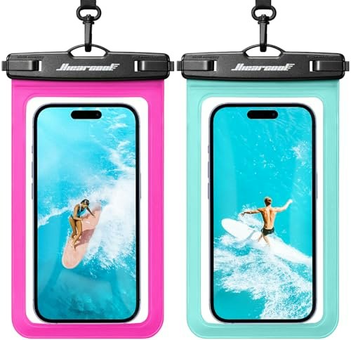 Hiearcool Waterproof Phone Pouch 2-Pack: $11.04 Hiearcool Waterproof Phone Pouch 2-Pack: $11.04