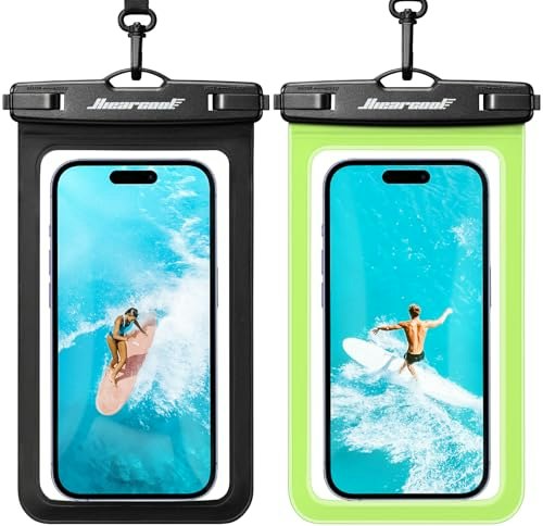 Hiearcool Waterproof Phone Pouch 2-Pack: $8.49 Hiearcool Waterproof Phone Pouch 2-Pack: $8.49