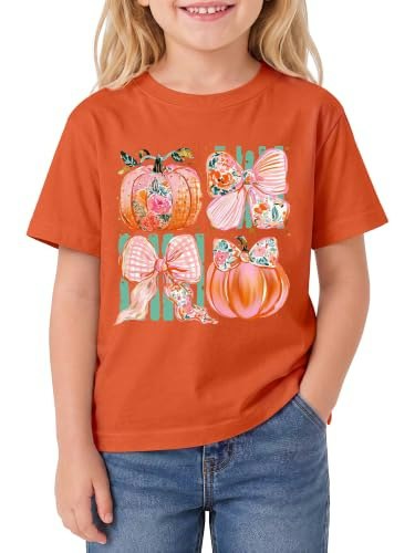 Girls' Halloween Ghost and Pumpkin Graphic T-Shirt: $8.49 Girls' Halloween Ghost and Pumpkin Graphic T-Shirt: $8.49