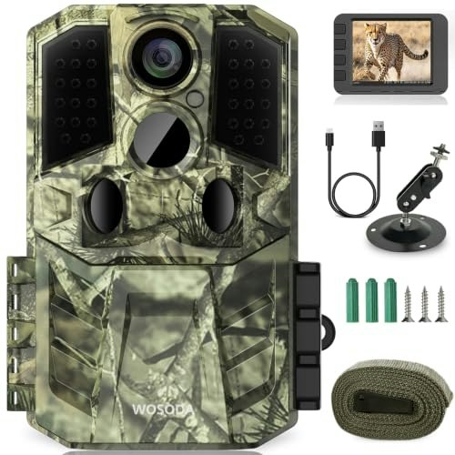 Wosoda 36MP 1920P Trail Camera: $33.98