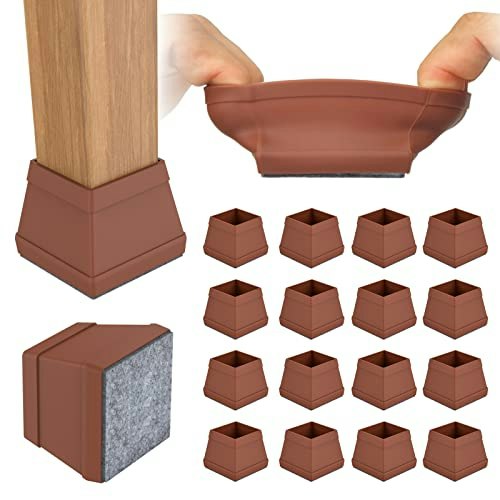 Square Chair Leg Floor Protectors 16-Pack: $16.14 Square Chair Leg Floor Protectors 16-Pack: $16.14