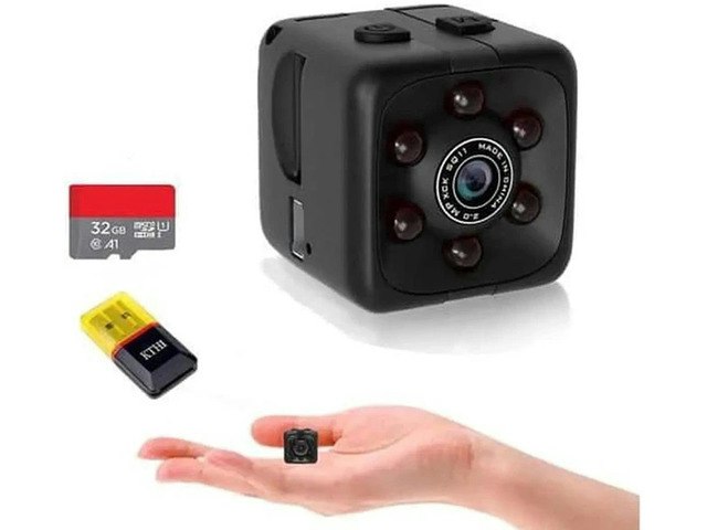 Mini Spy Camera with 32GB Memory Card: $25.20