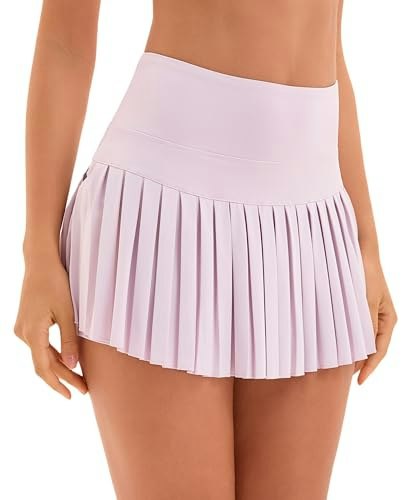 Yknktstc Women's Pleated Athletic Tennis Skort: $16.49 Yknktstc Women's Pleated Athletic Tennis Skort: $16.49