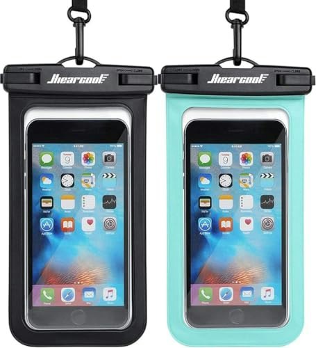 Hiearcool Waterproof Phone Pouch 2-Pack: $7.99 Hiearcool Waterproof Phone Pouch 2-Pack: $7.99