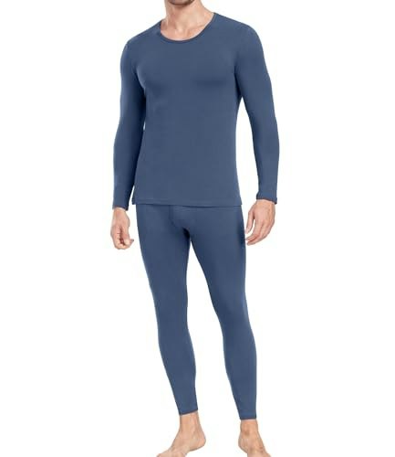 Wirarpa Men's Thermal Long Johns Underwear Set: $23.79