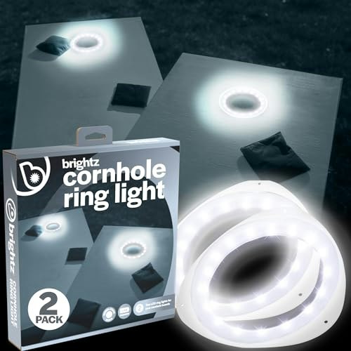 Brightz LED Cornhole Board Ring Lights 2-Pack: $18.99 Brightz LED Cornhole Board Ring Lights 2-Pack: $18.99