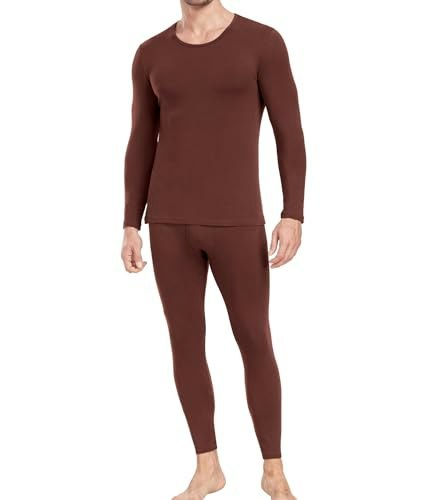 Wirarpa Men's Cotton Thermal Underwear Set: $22.94