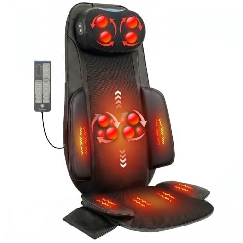 Shiatsu Neck and Back Massage Chair Pad: $169.99