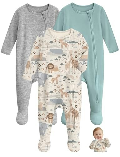 Unnivoll Organic Cotton Baby Pajamas: $18.69 Unnivoll Organic Cotton Baby Pajamas: $18.69
