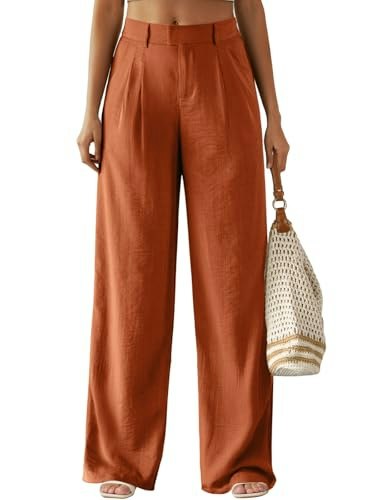 Feiersi Women's High-Waisted Wide Leg Palazzo Pants: $13.72 Feiersi Women's High-Waisted Wide Leg Palazzo Pants: $13.72