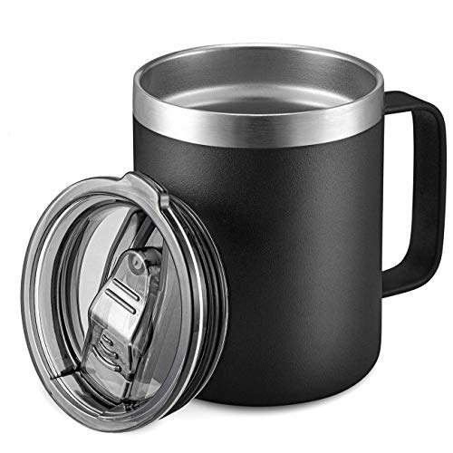 Aloufea 12oz Insulated Travel Coffee Mug: $12.33