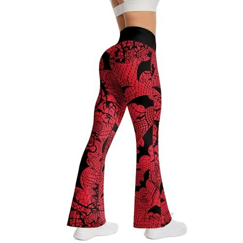Women's Halloween High-Waist Flare Leggings: $14.98 Women's Halloween High-Waist Flare Leggings: $14.98