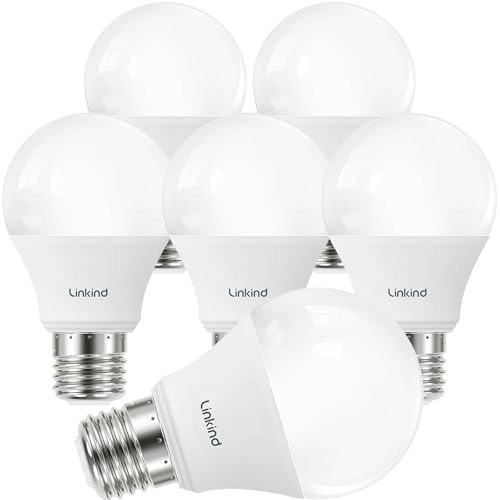 Linkind A19 60W Equivalent Dimmable LED Light Bulbs 6-Pack: $9.98 Linkind A19 60W Equivalent Dimmable LED Light Bulbs 6-Pack: $9.98