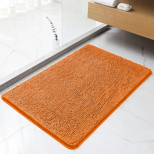 Kildoss 24"x36" Chenille Bathroom Rug: $23.79