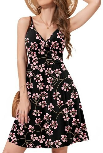 Weaczzy Women's Floral Wrap Mini Sundress: $14.96 Weaczzy Women's Floral Wrap Mini Sundress: $14.96