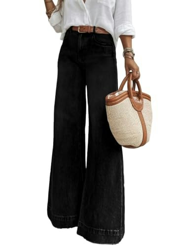Shewin High Waisted Bell Bottom Jeans: $39.98 Shewin High Waisted Bell Bottom Jeans: $39.98