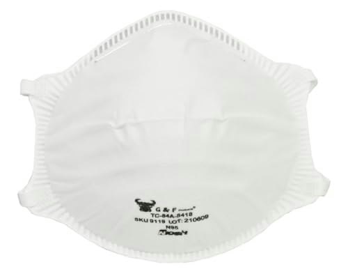 G & F Products N95 Particulate Respirator Dust Mask 20-Pack: $12.98 G & F Products N95 Particulate Respirator Dust Mask 20-Pack: $12.98