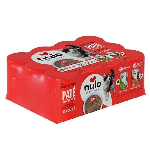 Nulo Pâté Wet Canned Cat Food 12.5-oz. 12-Pack: $36.79