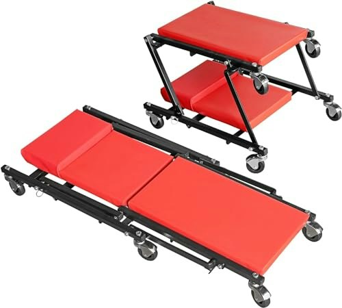 Torin Big Red 36-Inch 2-in-1 Foldable Automotive Creeper: $35.99