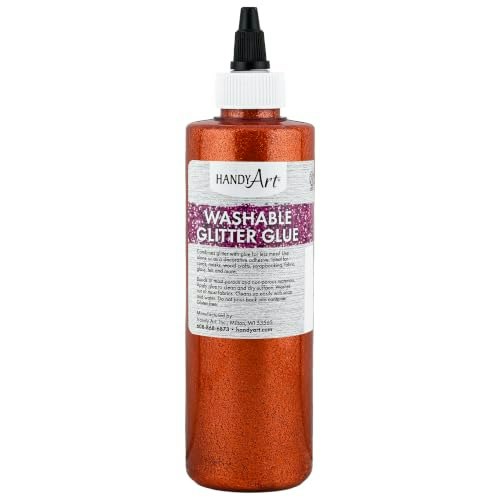 Handy Art 8-oz. Washable Glitter Glue: $9.49 Handy Art 8-oz. Washable Glitter Glue: $9.49