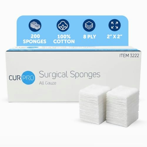 Dynarex 2" x 2" CurPro Non-Sterile Surgical Gauze Sponges: $5.42 Dynarex 2" x 2" CurPro Non-Sterile Surgical Gauze Sponges: $5.42