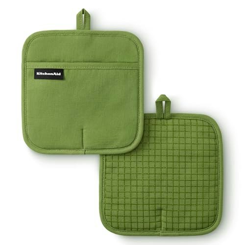 KitchenAid Gourmet Series 8x8-inch Pot Holders 2-Pack: $19.95 KitchenAid Gourmet Series 8x8-inch Pot Holders 2-Pack: $19.95