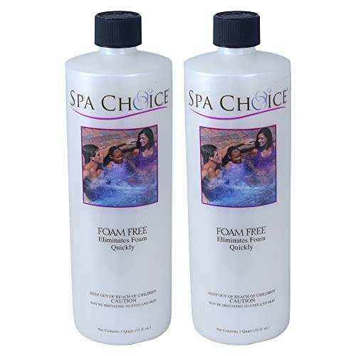 SpaChoice Foam Free Hot Tub Anti-Foam 1-Quart 2-Pack: $32.84 SpaChoice Foam Free Hot Tub Anti-Foam 1-Quart 2-Pack: $32.84