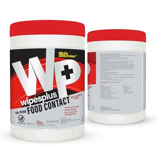 WipesPlus All Purpose Food Contact Cleaning Wipes 100-Count 12-Pack: $112.21 WipesPlus All Purpose Food Contact Cleaning Wipes 100-Count 12-Pack: $112.21