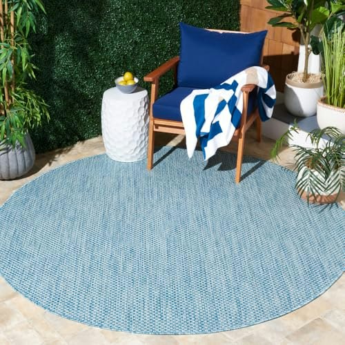 Safavieh Courtyard 10-Foot Round Outdoor Rug: $174.82 Safavieh Courtyard 10-Foot Round Outdoor Rug: $174.82