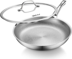 Titanium 12" Non-Stick Skillet w/ Lid for $117 + free shipping