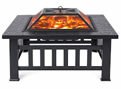 32" Wood Burning Fire Pit Table for $69 + free shipping