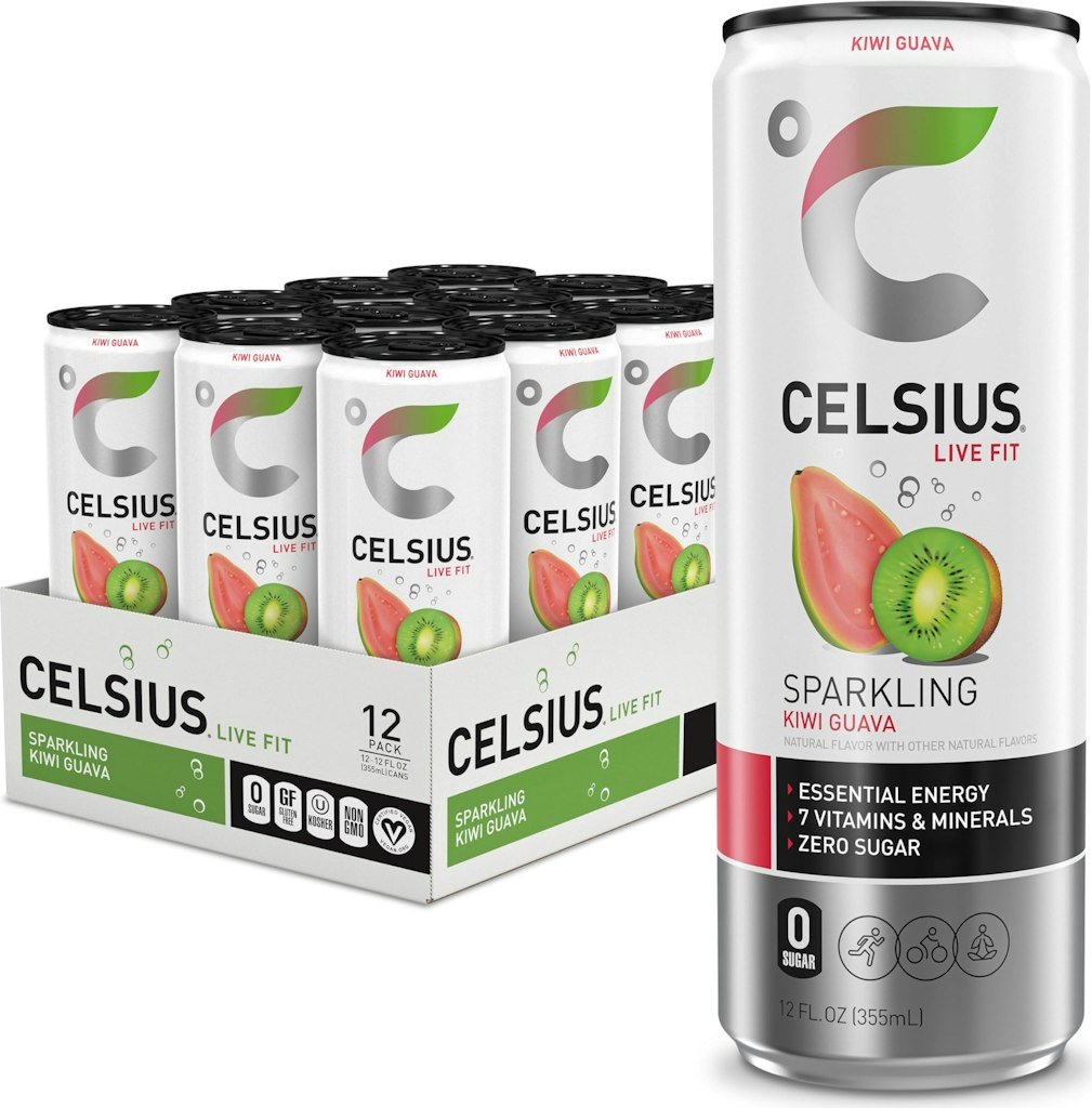 Celsius Kiwi Guava Sugar Free Energy Drink 12-oz. Can 12-Pack: $13 via Sub. & Save Celsius Kiwi Guava Sugar Free Energy Drink 12-oz. Can 12-Pack: $13 via Sub. & Save