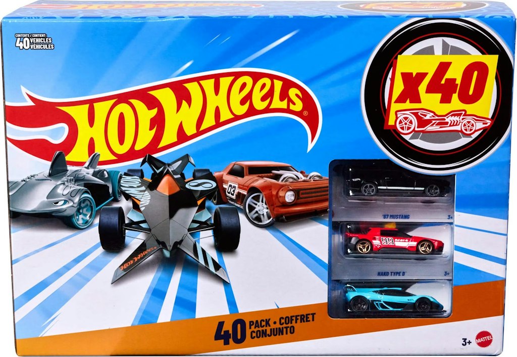 Hot Wheels 1:64 Toy Car 40-Pack: $37 Hot Wheels 1:64 Toy Car 40-Pack: $37