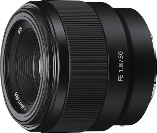 Sony FE 50mm f/1.8 Standard Lens for $150 + free shipping