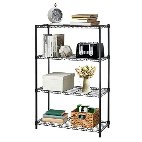 BestOffice 14" x 36" x 54" Wire Shelving Unit: $34.99