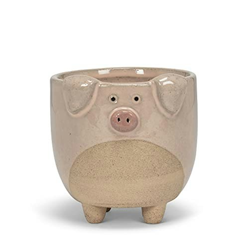 Abbott Collection Large Pig on Legs Planter: $18.25