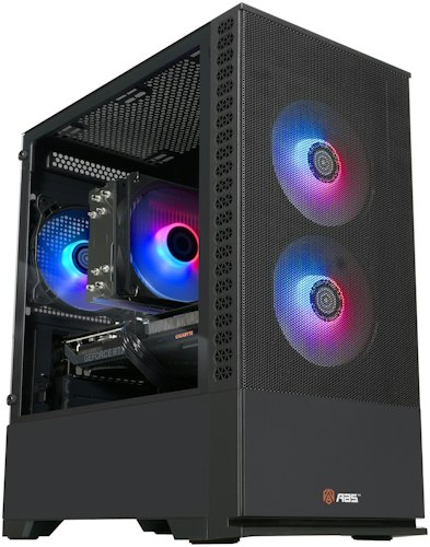 ABS Cyclone Aqua Core i5-14400F RTX 5060 Gaming Desktop for $1,100 + free shipping
