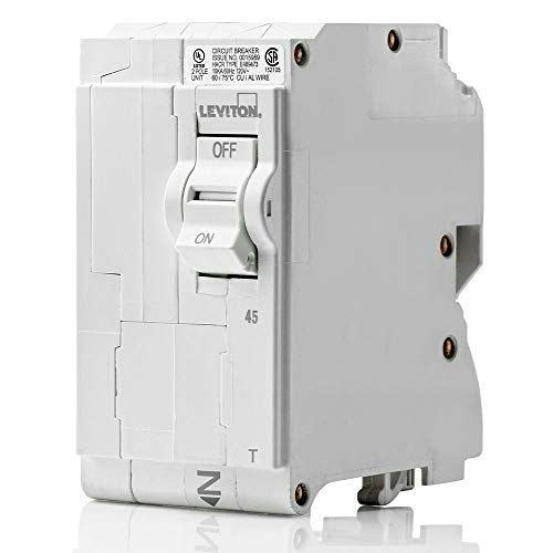 Leviton LB245-T 45A 2-Pole Plug-On Circuit Breaker: $6.04 Leviton LB245-T 45A 2-Pole Plug-On Circuit Breaker: $6.04