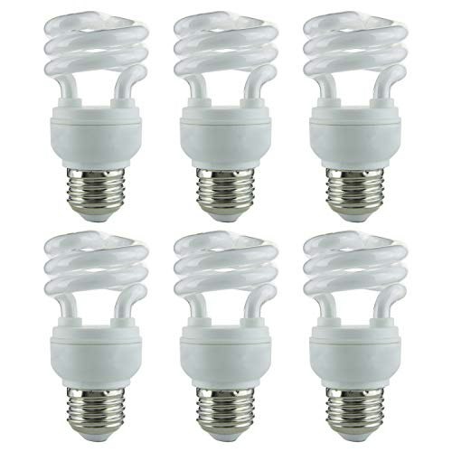Sunlite 9W 40W Equivalent Mini Spiral CFL Light Bulb 6-Pack: $20.70 Sunlite 9W 40W Equivalent Mini Spiral CFL Light Bulb 6-Pack: $20.70