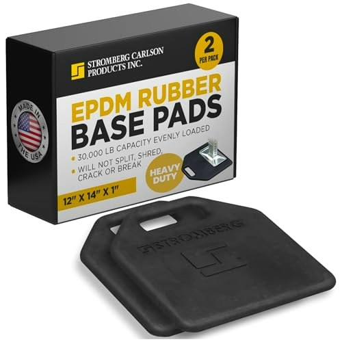 Stromberg Carlson 12" x 14" RV Trailer Base Pads 2-Pack: $67.18 Stromberg Carlson 12" x 14" RV Trailer Base Pads 2-Pack: $67.18