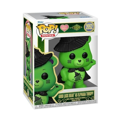 Funko Pop! Movies Wicked Care Bears Good Luck Bear as Elphaba: $13.11 Funko Pop! Movies Wicked Care Bears Good Luck Bear as Elphaba: $13.11